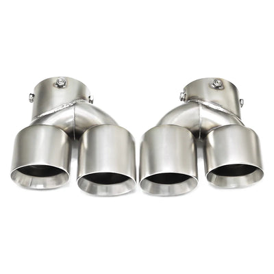 Embouts d'Échappement BMW G20 G22 G42 - vue de face 2 - Becquet Voiture