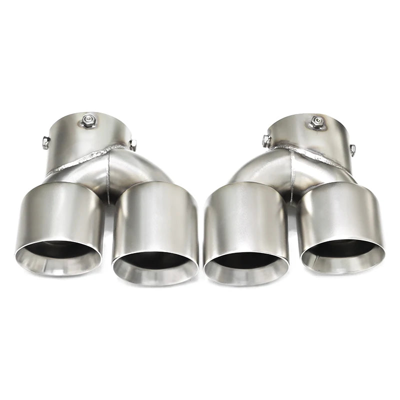 Embouts d'Échappement BMW G20 G22 G42 - vue de face 2 - Becquet Voiture