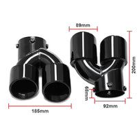 Embouts d'Échappement BMW G20 G22 G42 - vue de profil - Becquet Voiture