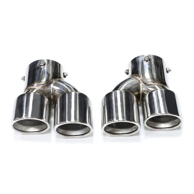 Embouts d'Échappement BMW G20 G22 G42 - vue de trois-quarts 2 - Becquet Voiture