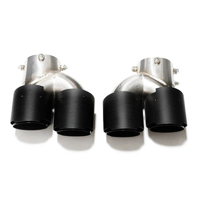 Embouts d'Échappement BMW G20 G22 G42 - vue rapprochée 2 - Becquet Voiture