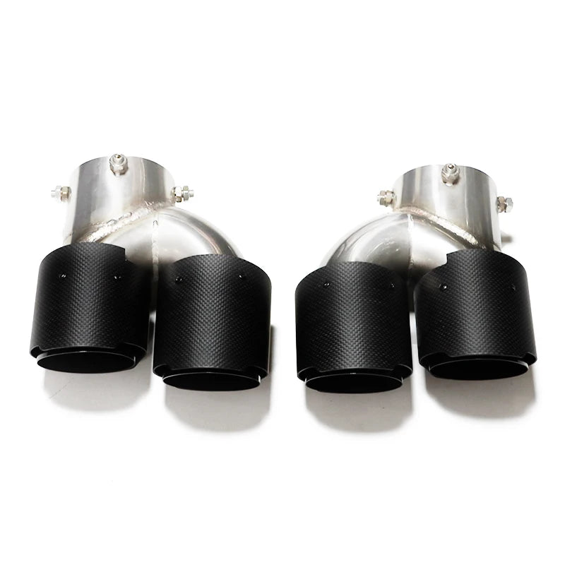 Embouts d'Échappement BMW G20 G22 G42 - vue rapprochée 2 - Becquet Voiture