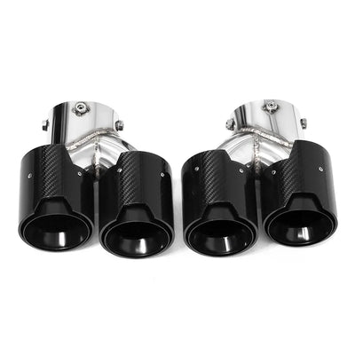 Embouts d'Échappement BMW G20 G22 G42 - vue rapprochée - Becquet Voiture