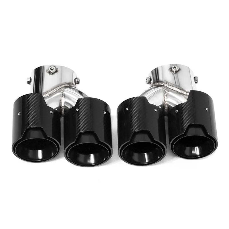 Embouts d'Échappement BMW G20 G22 G42 - vue rapprochée - Becquet Voiture