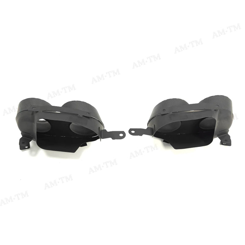 Embouts d'Échappement Carbone BMW X5 G05 2019-2024 - vue arrière - Becquet Voiture