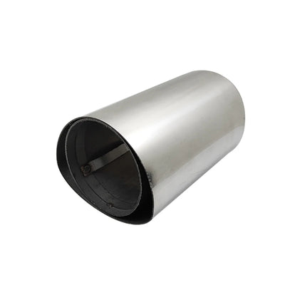 Embouts d'Échappement Universels Acier Inoxydable - installé sur véhicule - Becquet Voiture
