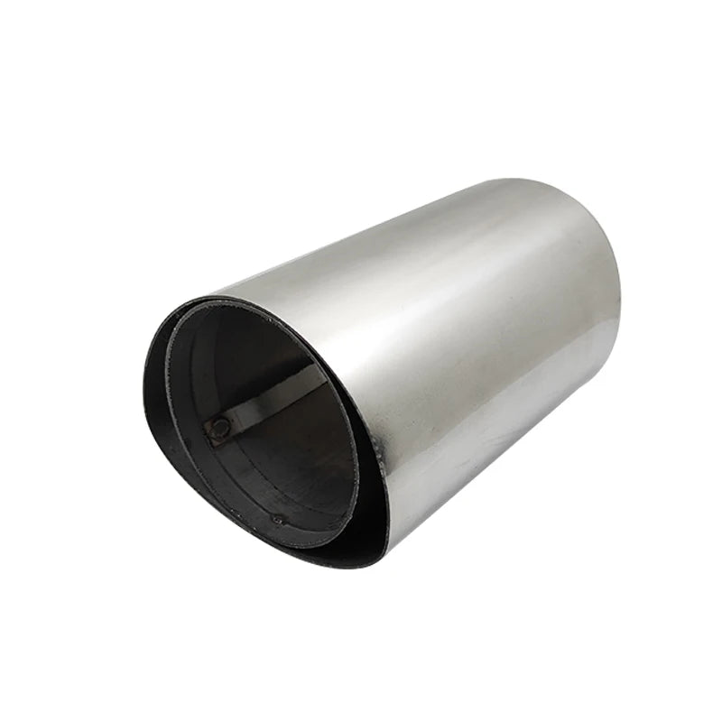 Embouts d'Échappement Universels Acier Inoxydable - installé sur véhicule - Becquet Voiture