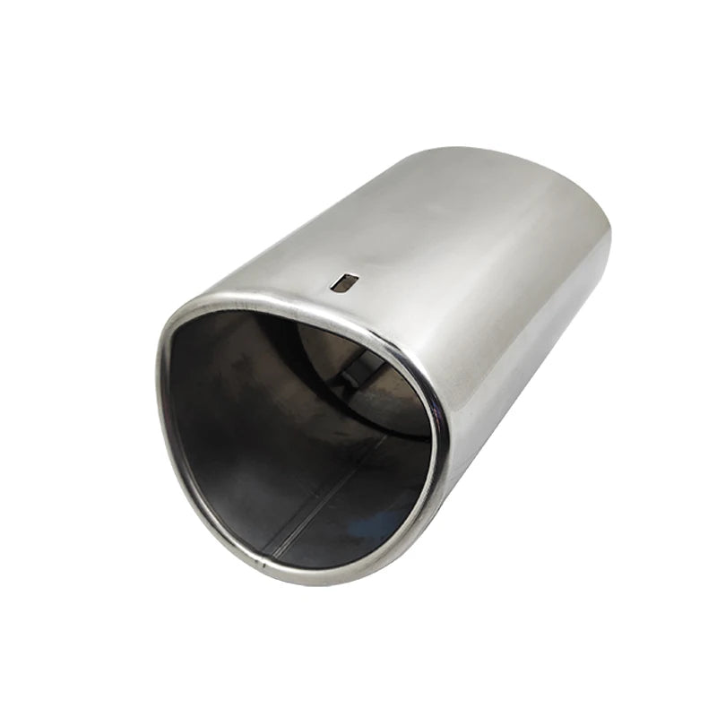 Embouts d'Échappement Universels Acier Inoxydable - vue de trois-quarts - Becquet Voiture