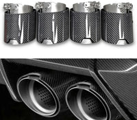 Embouts Échappement Carbone BMW M3 G80 G81 M4 G82 G83 - vue de profil - Becquet Voiture