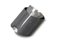 Embouts Échappement Carbone BMW M3 G80 G81 M4 G82 G83 - vue de trois-quarts - Becquet Voiture