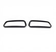Embouts échappement noir brillant Audi A6 C7 2011-2018 (2 pièces)
