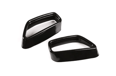 Embouts échappement noirs BMW Série 5 G30 - vue arrière - Becquet Voiture
