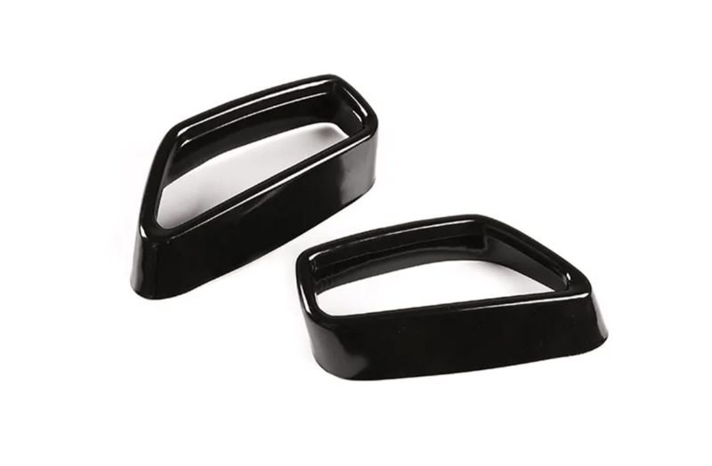 Embouts échappement noirs BMW Série 5 G30 - vue arrière - Becquet Voiture