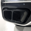 Embouts échappement noirs BMW X5 X6 X7 type M