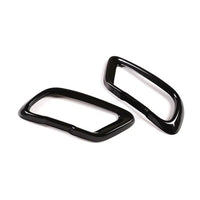 Embouts échappement noirs BMW X5 X6 X7 type M - vue de trois-quarts 2 - Becquet Voiture