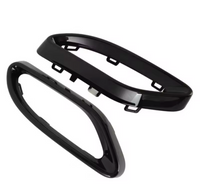 Embouts échappement noirs Mercedes AMG Line - installé sur véhicule - Becquet Voiture