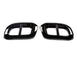 Embouts échappement noirs Mercedes GLC W253 AMG