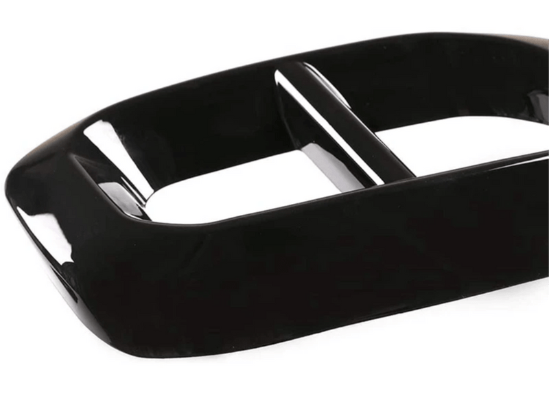 Embouts échappement noirs Mercedes GLE W167 AMG - vue de trois-quarts - Becquet Voiture