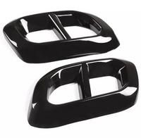 Embouts Échappement Performance Noir Mercedes GLC W253 C253 AMG - vue arrière - Becquet Voiture