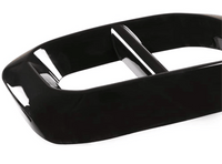 Embouts Échappement Performance Noir Mercedes GLC W253 C253 AMG - vue de trois-quarts - Becquet Voiture