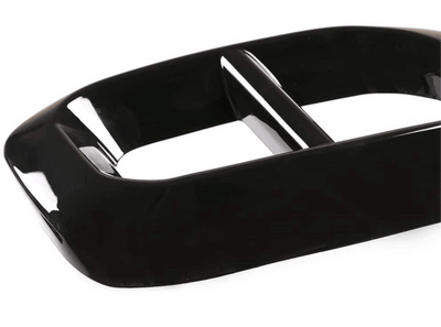 Embouts Échappement Performance Noir Mercedes GLC W253 C253 AMG - vue de trois-quarts - Becquet Voiture