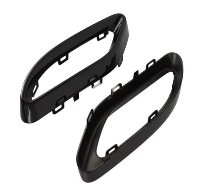 Embouts Échappement Performance Noir Mercedes GLC W253 C253 AMG - vue rapprochée - Becquet Voiture