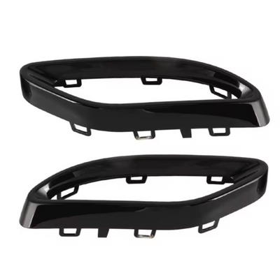 Embouts Échappement Performance Noirs Mercedes AMG Line 2014-2022 - vue arrière - Becquet Voiture