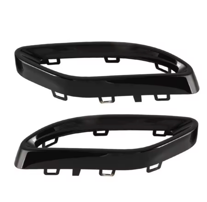 Embouts Échappement Performance Noirs Mercedes AMG Line 2014-2022 - vue arrière - Becquet Voiture