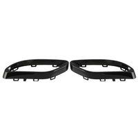Embouts Échappement Performance Noirs Mercedes AMG Line 2014-2022 - vue de face - Becquet Voiture