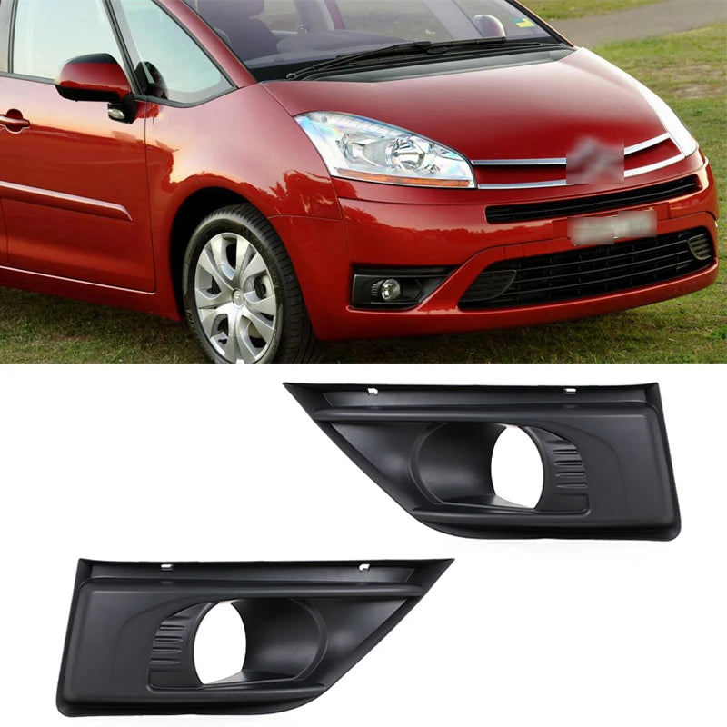 Enjoliveur de Cadre Pare-Chocs Citroën C4 Picasso - vue de face - Becquet Voiture
