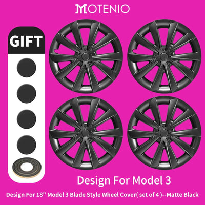 Enjoliveurs 18 Pouces Tesla Model 3 2017-2023 - détail du montage - Becquet Voiture