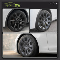 Enjoliveurs 18 Pouces Tesla Model 3 2017-2023 - vue de trois-quarts - Becquet Voiture