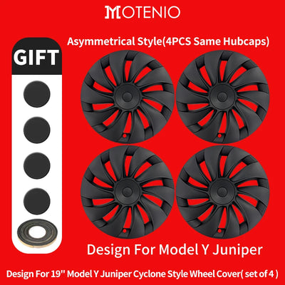 Enjoliveurs 19 Pouces Tesla Model Y Juniper 2025-2026 - détail du montage - Becquet Voiture