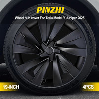 Enjoliveurs 19 Pouces Tesla Model Y Juniper 2025 - vue de face - Becquet Voiture