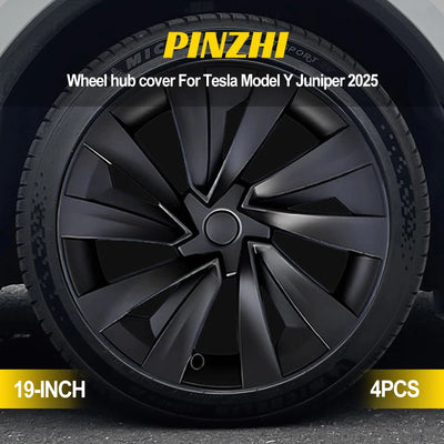 Enjoliveurs 19 Pouces Tesla Model Y Juniper 2025 - vue de face - Becquet Voiture