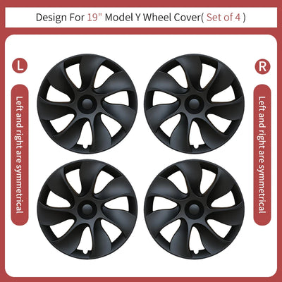 Enjoliveurs Style Cyclone Tesla Model Y 19 Pouces 2020-2024 - détail du montage - Becquet Voiture