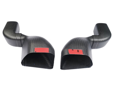Ensemble Admission Air Fibre Carbone BMW G80 G82 - vue arrière - Becquet Voiture