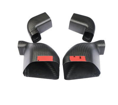 Ensemble Admission Air Fibre Carbone BMW G80 G82 - vue de face - Becquet Voiture