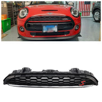Ensemble Calandre Noire Cache-plaque MINI F55 Cooper S/SD 2014-2021 - installé sur véhicule 2 - Becquet Voiture