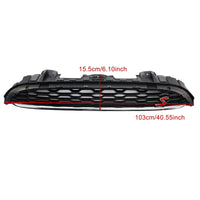 Ensemble Calandre Noire Cache-plaque MINI F55 Cooper S/SD 2014-2021 - vue de profil - Becquet Voiture