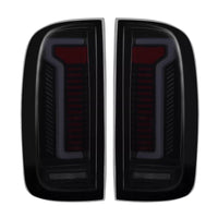Ensemble de Feux Arrière LED Gauche et Droit pour Chevrolet Colorado GMC Canyon 2015-2022 - vue de dessus - Becquet Voiture