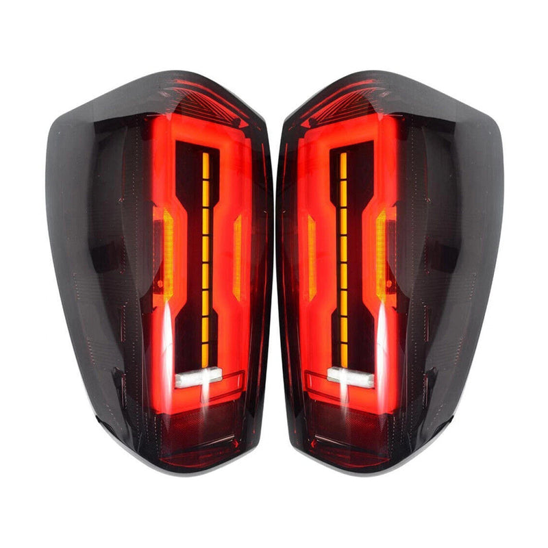 Ensemble de Feux Arrière LED Gauche et Droit pour Mazda BT50 2020-2023 - vue de face - Becquet Voiture