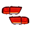 Ensemble de Feux Arrière LED Gauche et Droit pour Toyota Land Cruiser LC300 2021-2023