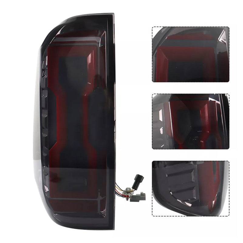 Ensemble de Feux Arrière LED Gauche et Droit pour Toyota Tundra 2014-2020 - détail du montage - Becquet Voiture