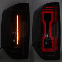 Ensemble de Feux Arrière LED Gauche et Droit pour Toyota Tundra 2014-2020 - vue arrière - Becquet Voiture