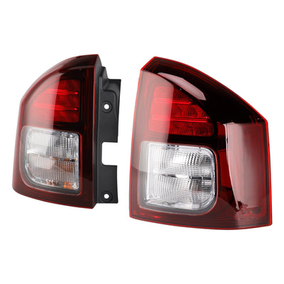 Ensemble Feux Arrière Jeep Compass 2014-2017 - installé sur véhicule 2 - Becquet Voiture