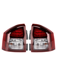 Ensemble Feux Arrière Jeep Compass 2014-2017 - vue arrière - Becquet Voiture