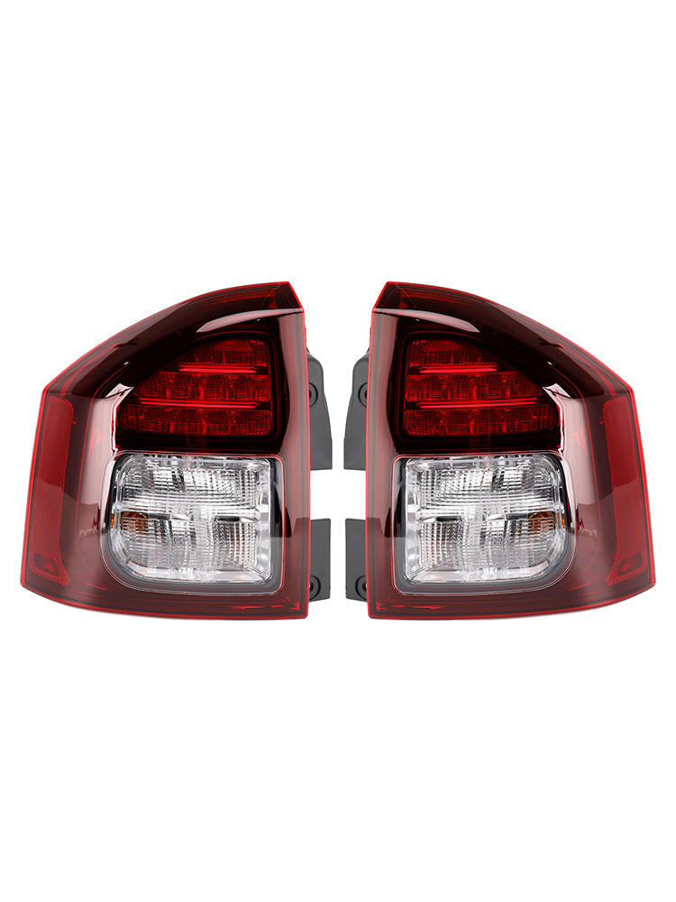 Ensemble Feux Arrière Jeep Compass 2014-2017 - vue arrière - Becquet Voiture