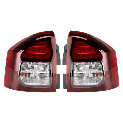 Ensemble Feux Arrière Jeep Compass 2014-2017 - vue de profil - Becquet Voiture