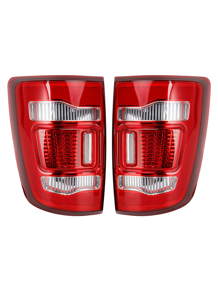 LED Taillight Assembly Dodge Ram 1500 2009-2018 - rear view - Becquet Voiture